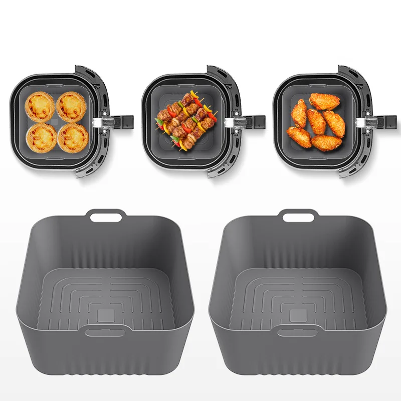 Philips Air Fryer Hd9252 - 17 ซม.ซิลิโคนAir Fryerแม่พิมพ์-ใช้งานร่วมกับPhilips HD9252/9200/9255, 4-5L Non-Stickอุปกรณ์ทําอาหารbakewareถาดอบ