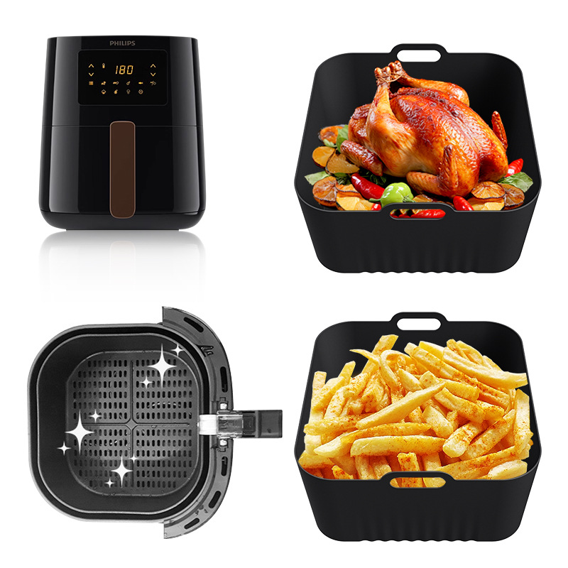 Philips Air Fryer Hd9252 - แม่พิมพ์ซิลิโคนสำหรับหม้อทอดไร้น้ำมันขนาด 17 ซม. สำหรับ Philips HD9252