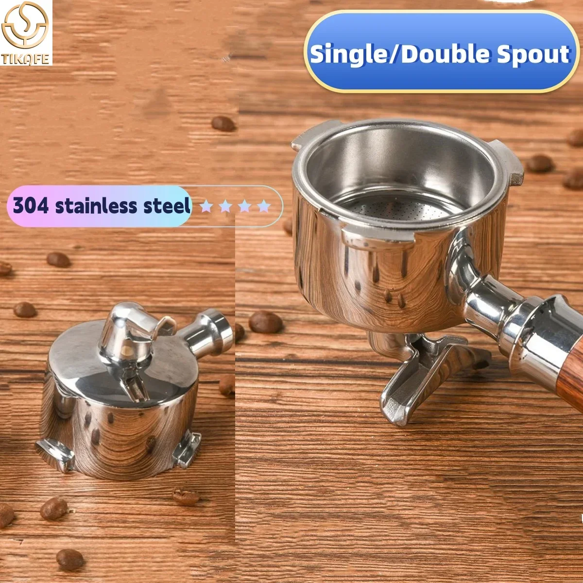 Delonghi Espresso Dedica 685 - หัวชงกาแฟแบบเดี่ยว/คู่ (เฉพาะหัวชง) อะไหล่ด้ามจับเครื่องชงกาแฟเอสเพรสโซ สำหรับ Delonghi Dedica