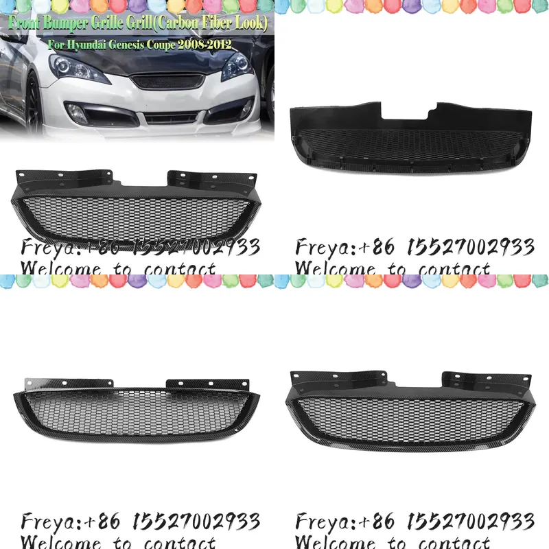 กระจังหน้าสำหรับ Genesis Coupe - Crepe Pan Carbon บทวิจารณ์และราคา