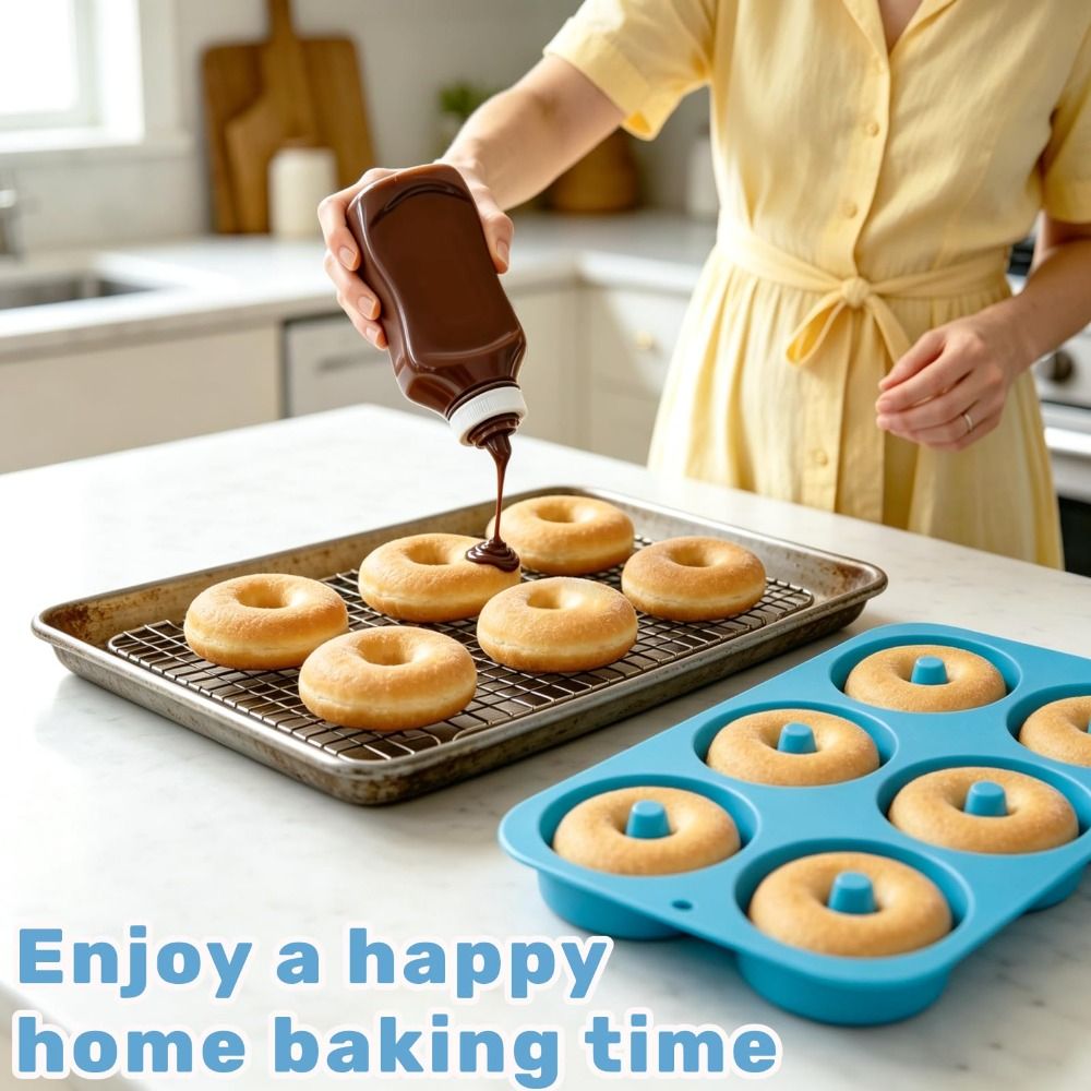 แม่พิมพ์โดนัทซิลิโคนใหม่ ทนควา - Donut Mold Silicone บทวิจารณ์และราคา