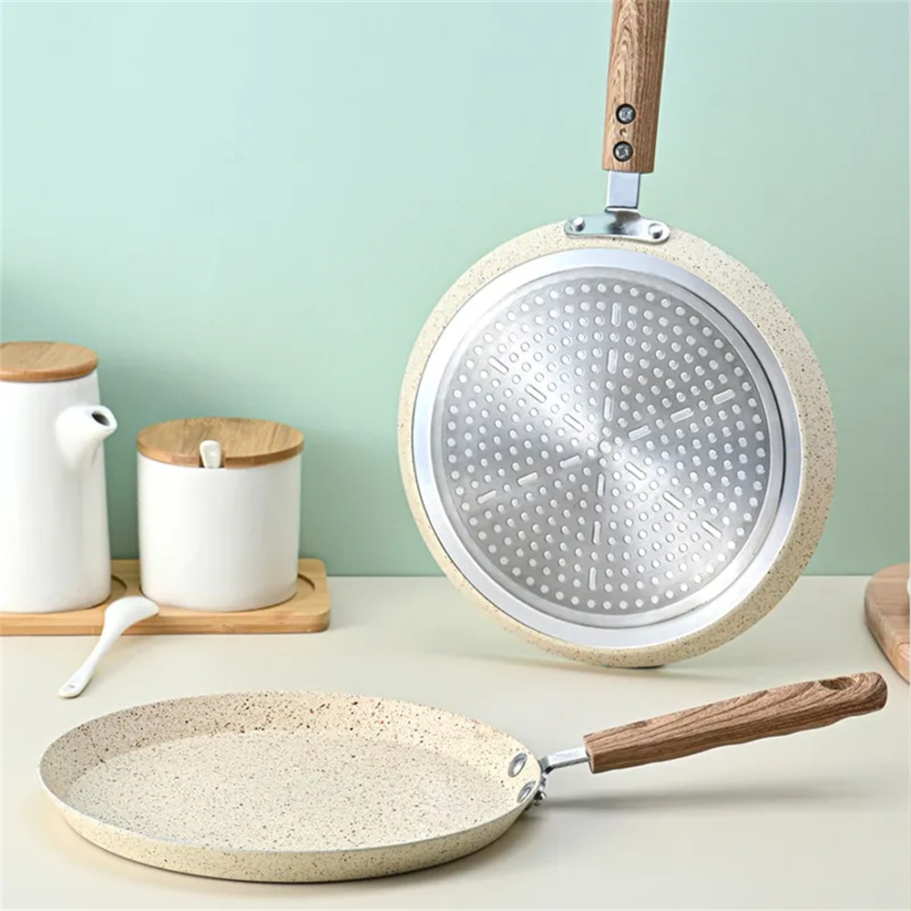 กระทะไม่ติดแพนเค้กเครปกระทะมิน - Egg Waffle Pan บทวิจารณ์และราคา